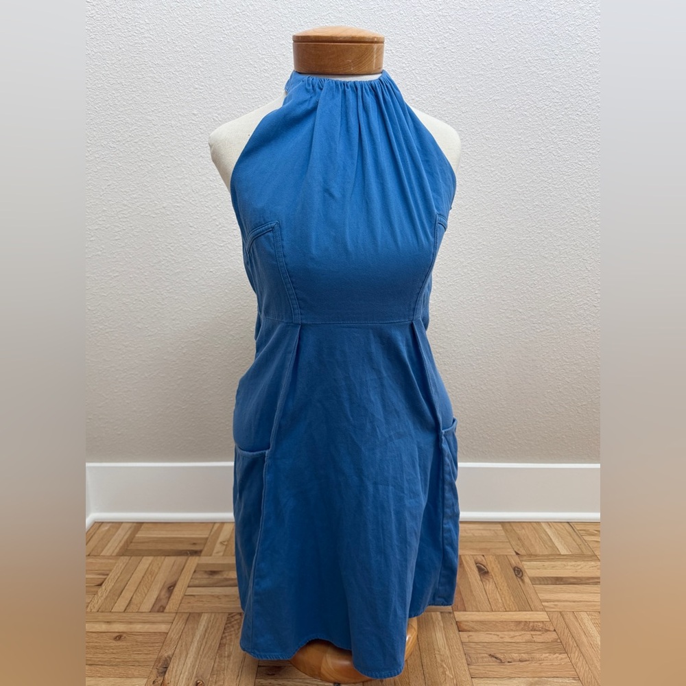 Jessica Simpson Light Blue Sleeveless Pinafore